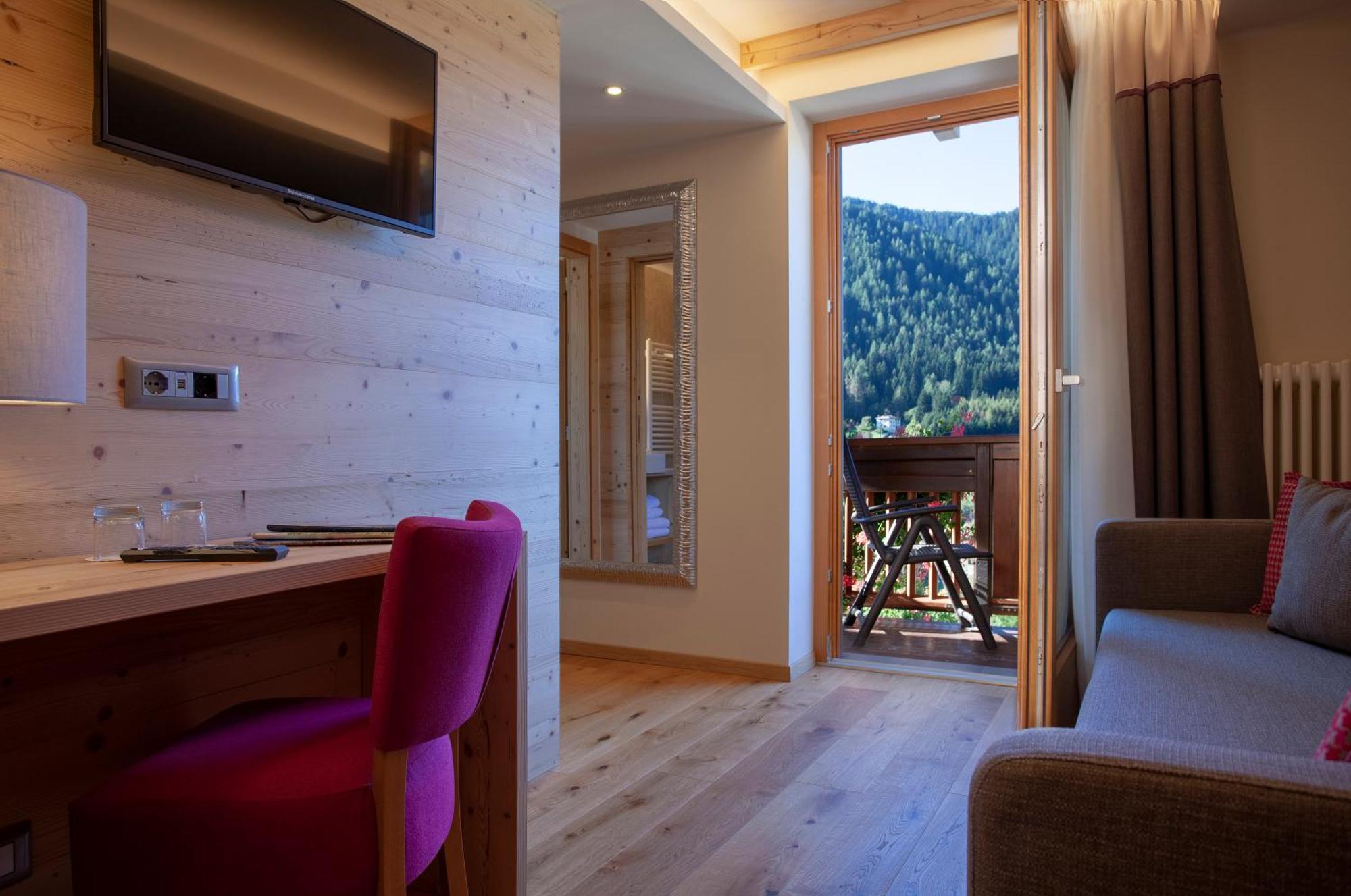 Active Hotel Monte Giner Mezzana (Trentino Alto Adige) Quarto foto